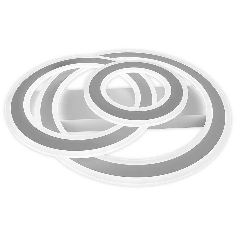 Светильник LED smart PHANTOM с пультом 120Вт 3000-5000K 9600Lm Круглый Белый 220535